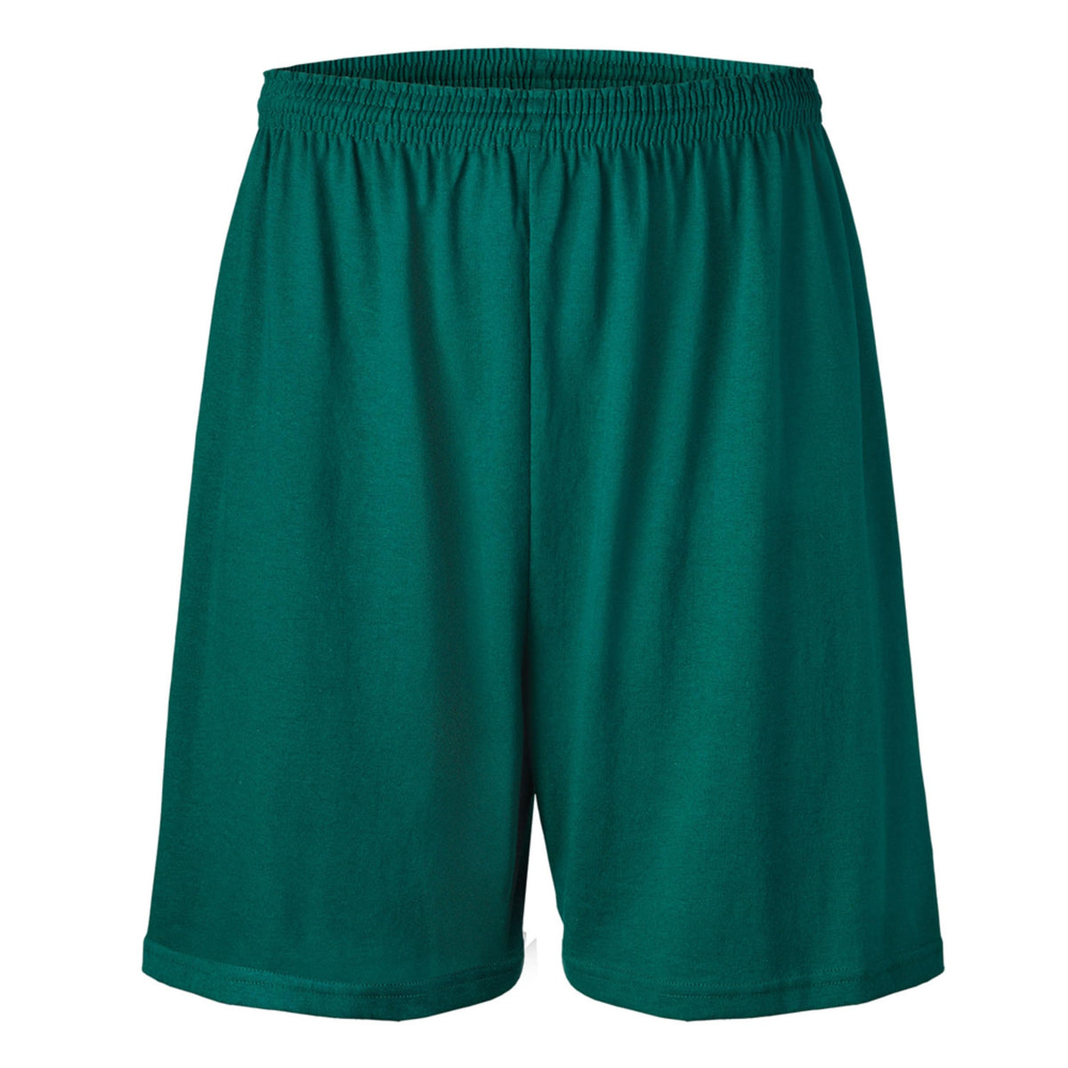 Soffe Heavyweight 50/50 Short with Drawstrings, Dark Green, Medium