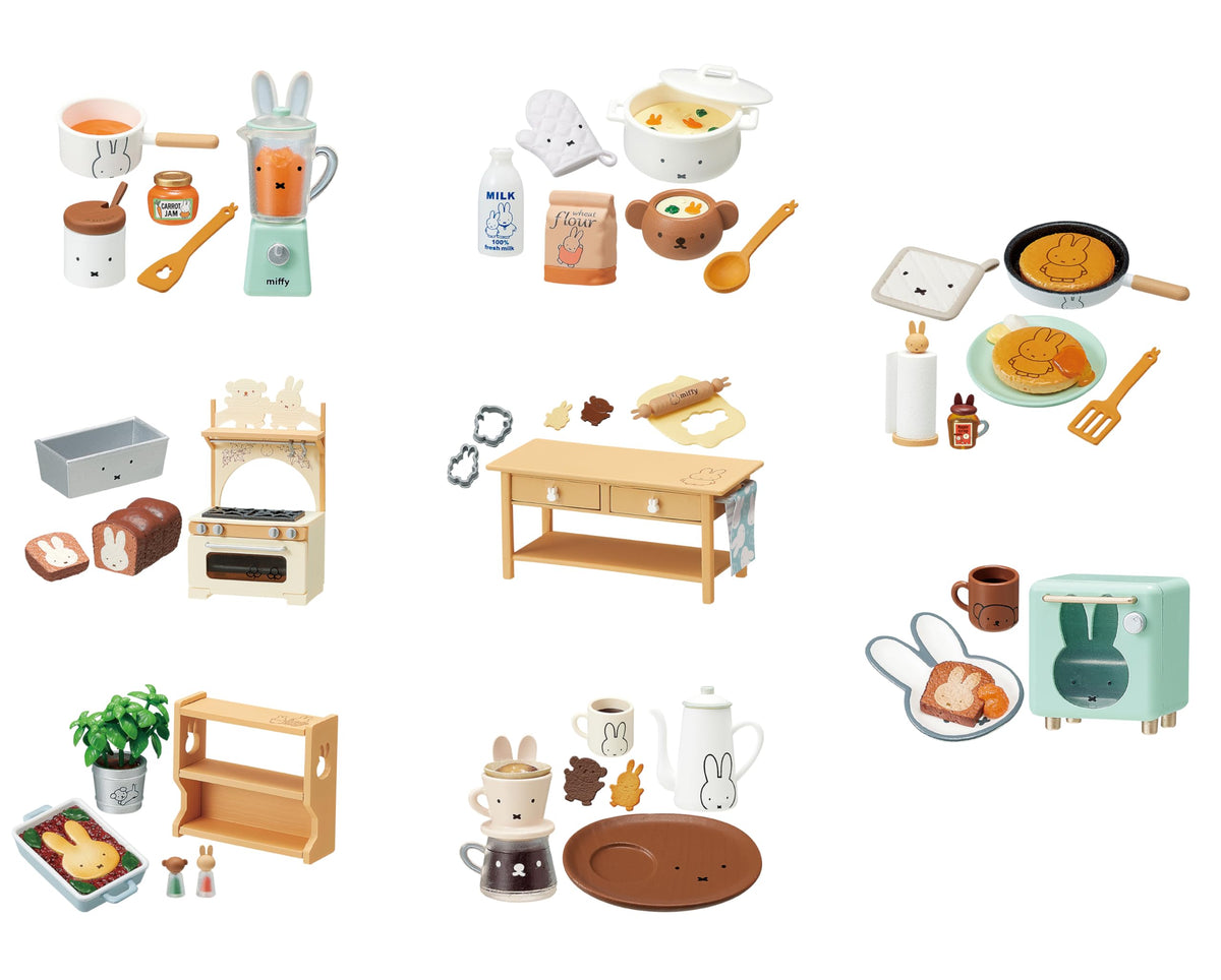 Mifffy Natural Kitchen Blind Box – Collectible Furniture Set – 1 of 8 Variations – Highly Detailed 1.97-Inch Miniature for Display & Collectors – Mystery Surprise Box