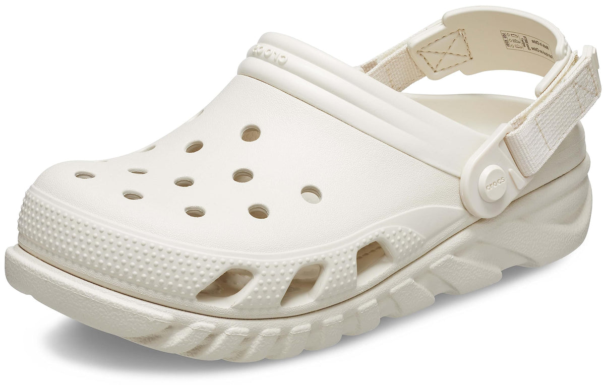 Crocs Unisex-Adult Duet Max Ii Clog, Stucco, 13 Women/11 Men