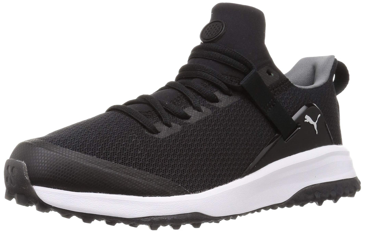 Puma Golf Men's Fusion Evo Golf Shoe, Puma Black Quiet Shade, 9