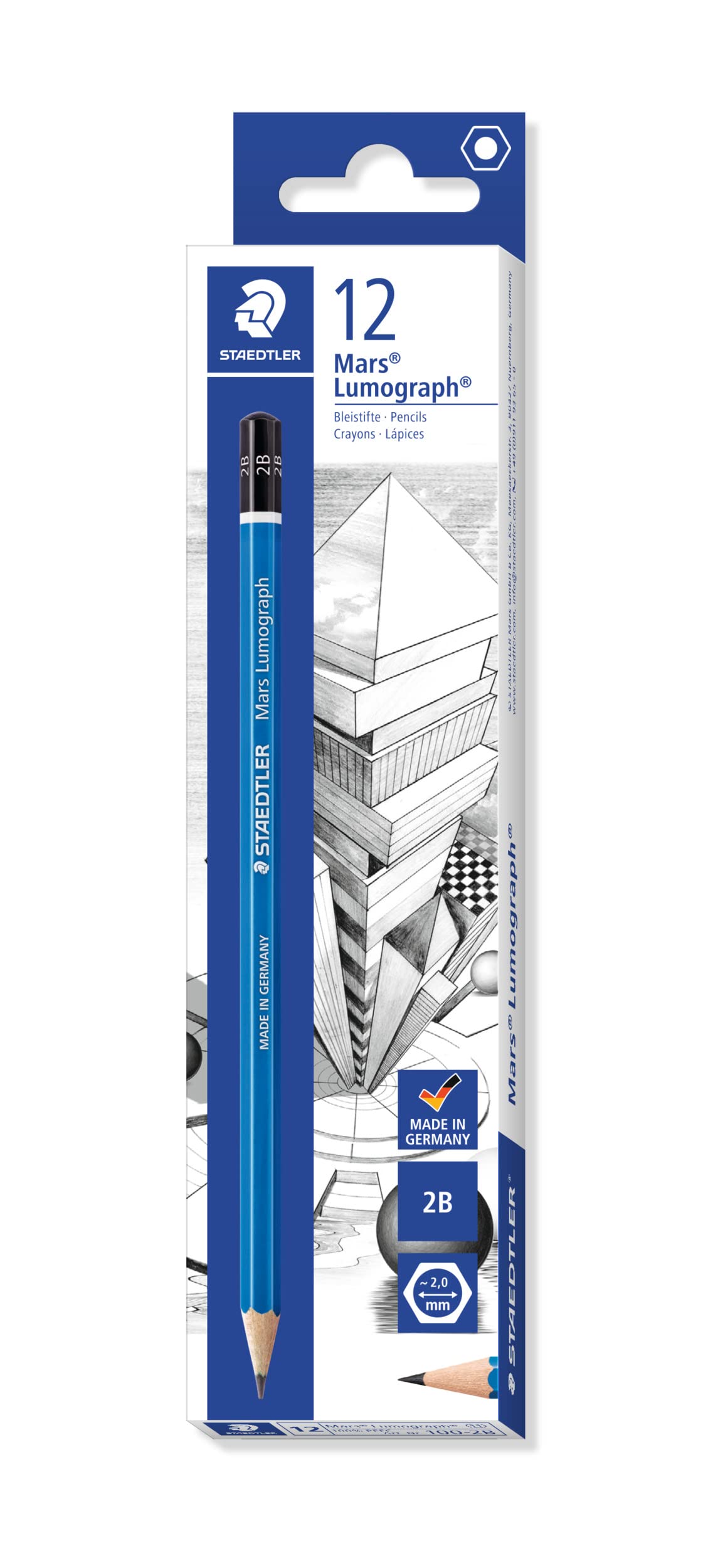 STD1004H - Staedtler Mars Lumograph Pencil