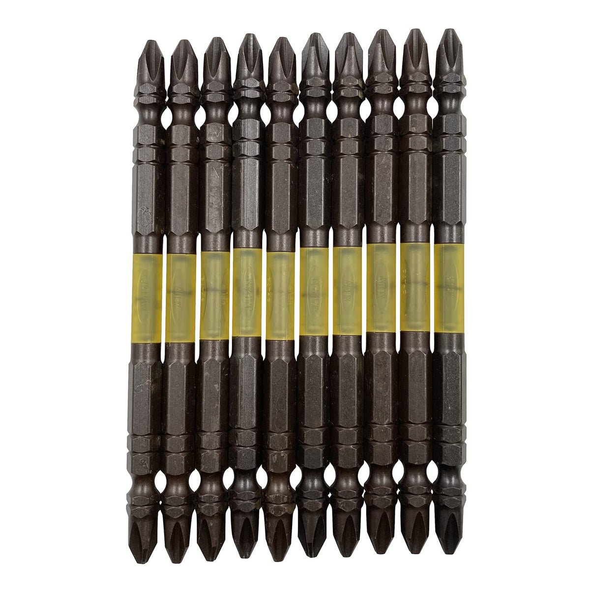 ANEX ABR-14M Black Ryu Toughness Bit, Double-Ended, Tough +2x110, Pack of 10