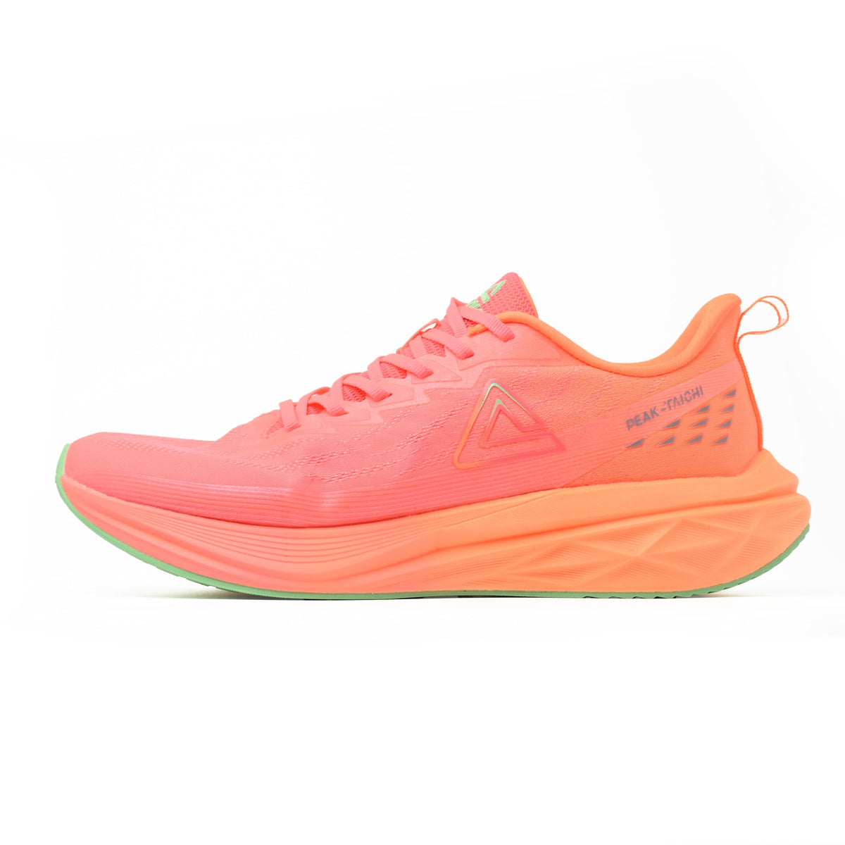 PEAK(ピーク) Men's Sneakers Peak Taichi Wind SPEED2 PRO EXT51107H Running Shoes, Full orecent Water red, 25.5 cm E