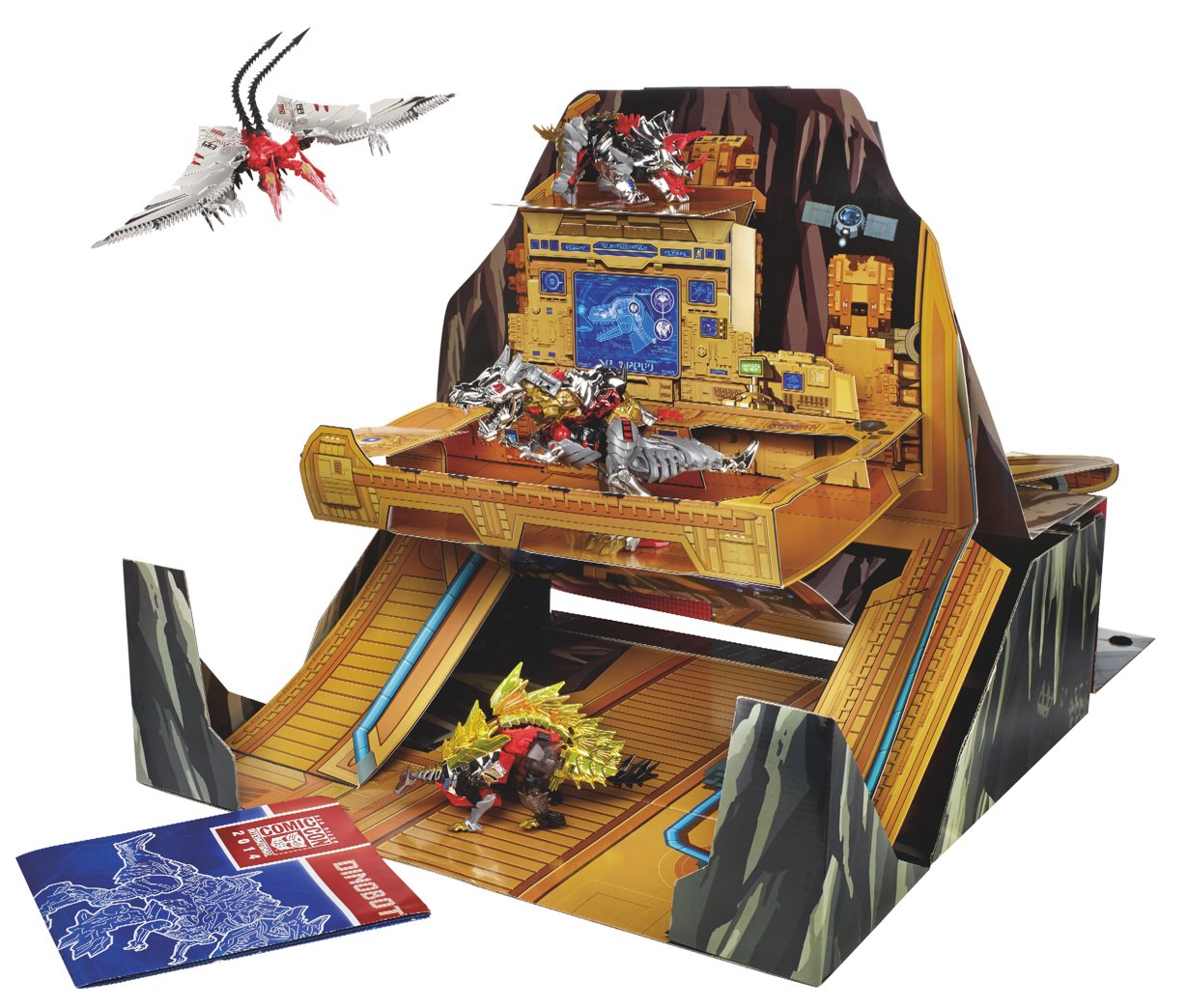 Transformers Age of Extinction Movie Excl. Dinobot PopUp Headquarters SDCC