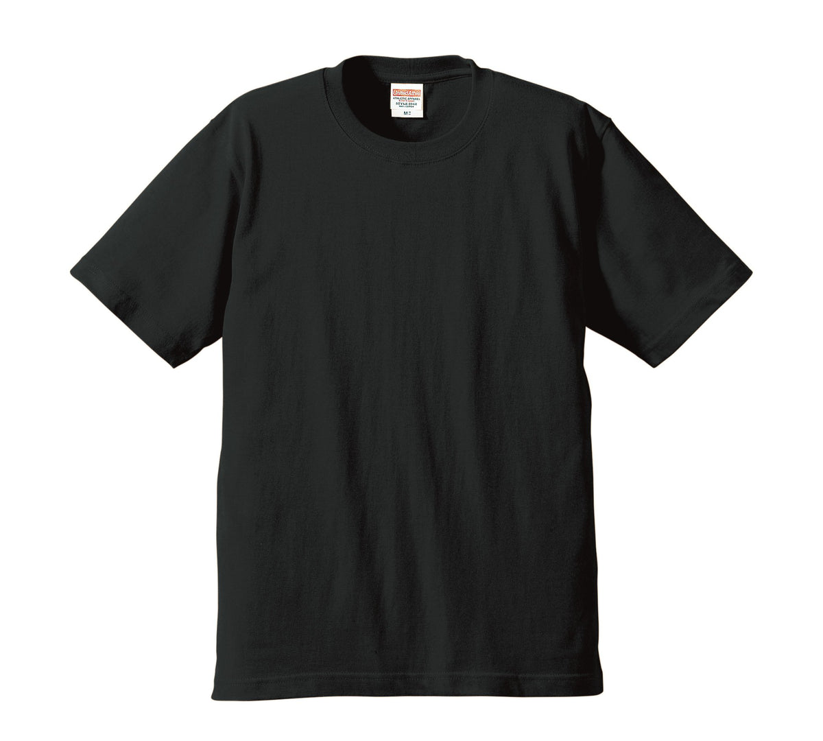 United Athle Men's 6.2 oz. Tee M Black