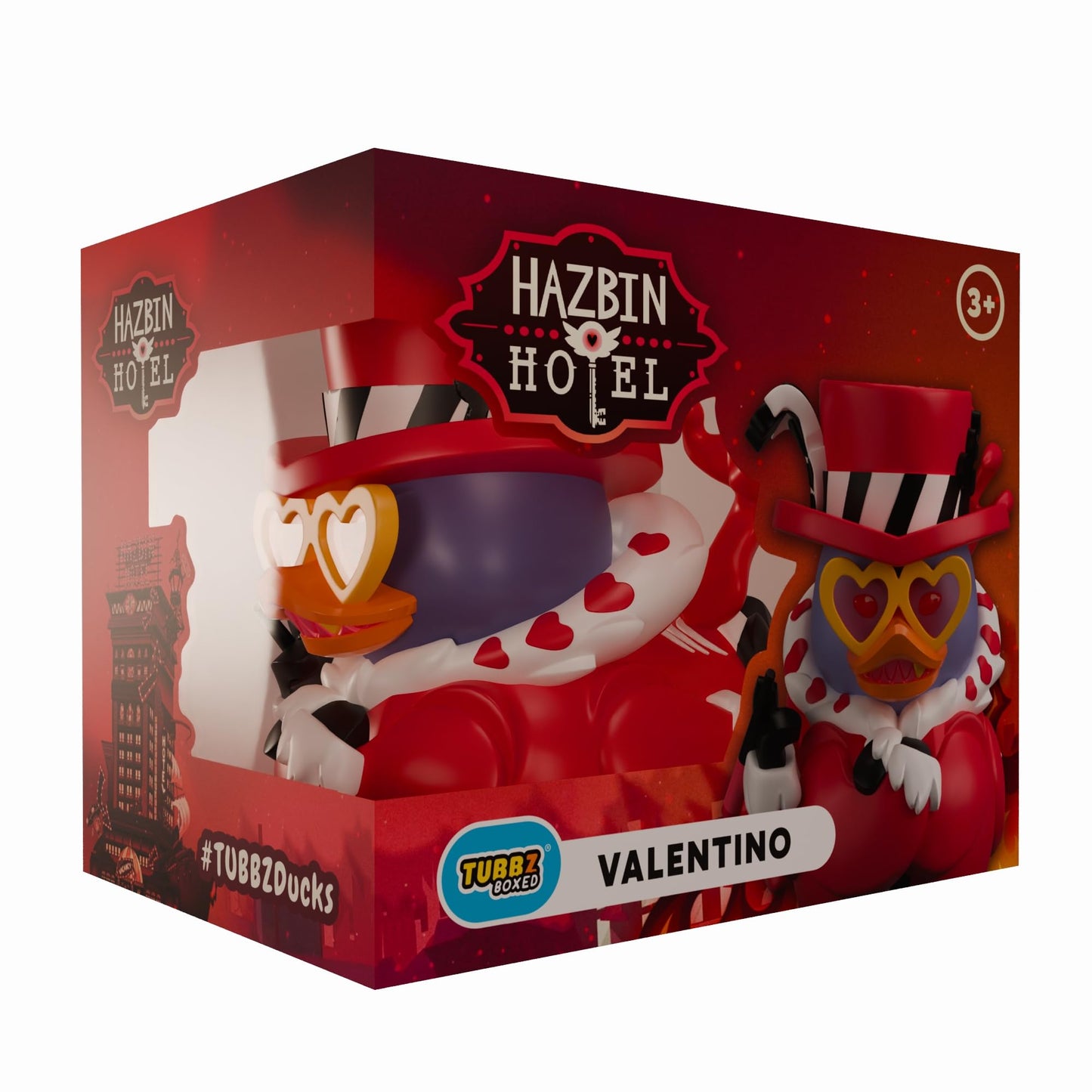 TUBBZ: Hazbin Hotel - Valentino Rubber Duck Collectible Toy 3.5"