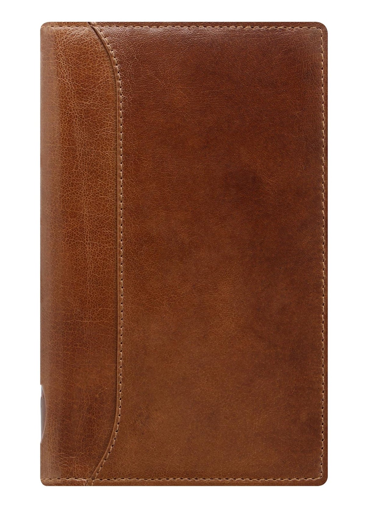 Personal Slim Lockwood Cognac Organiser