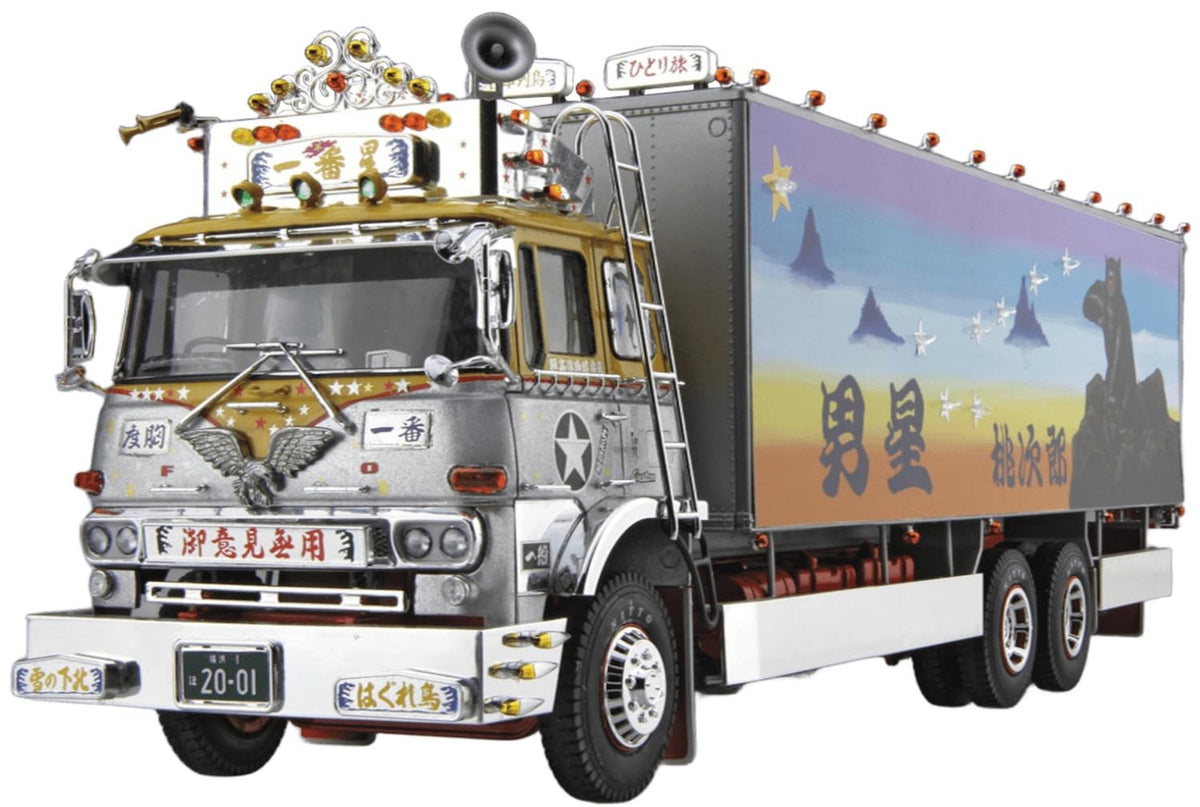 Aoshima Bunka Kyozai 1/32 Truck Bastard Series No.1 Ichiban Star No Opinions Required Plastic Model (Automotive)