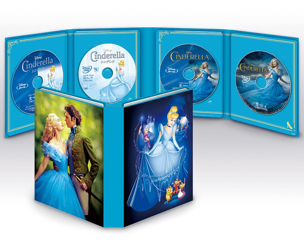 Cinderella movienex Collection (Limited Time Offer) [Blu-ray + DVD + Digital Copy + movienex World] [Blu-ray]