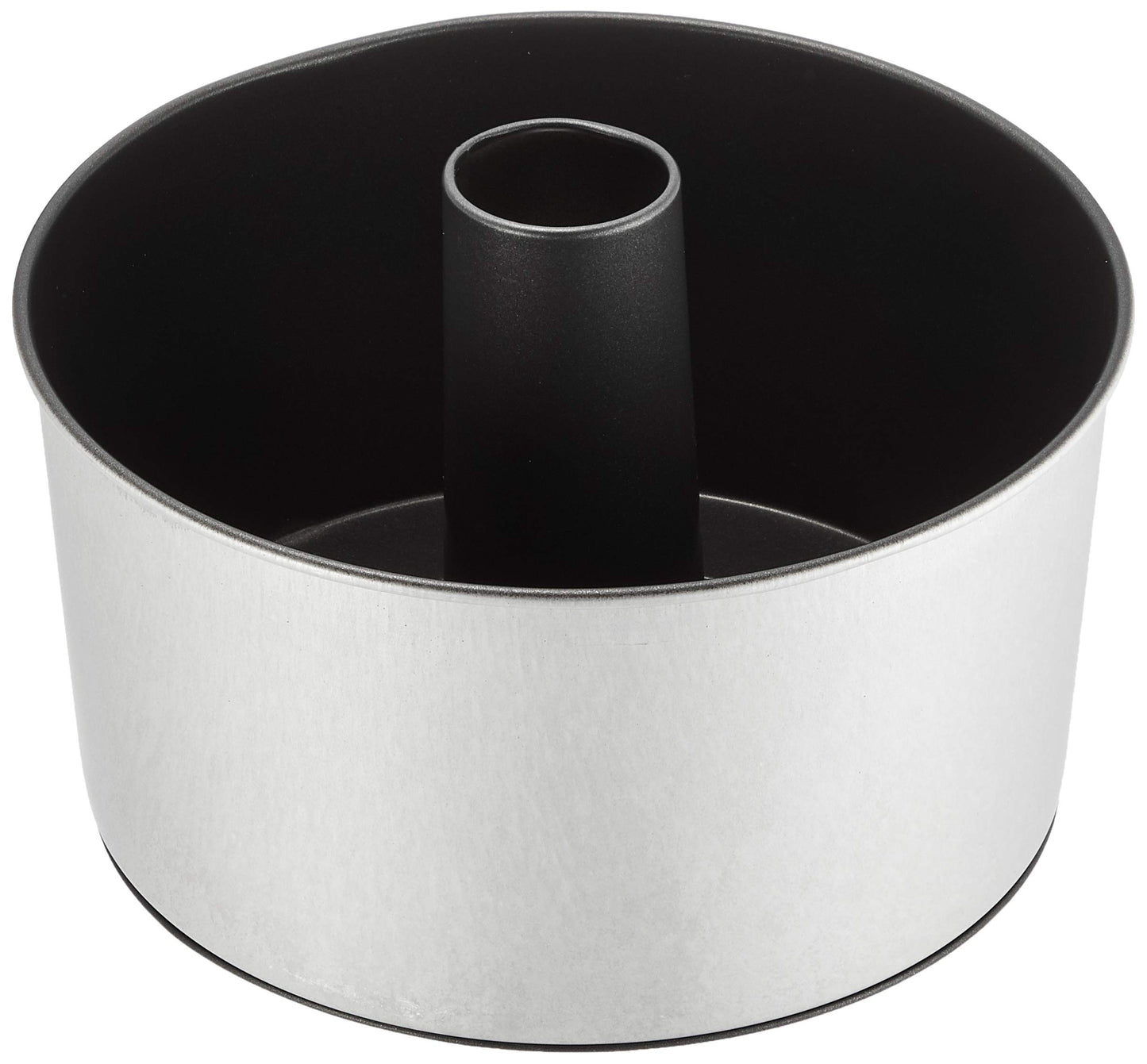 Endoshoji WSH03023 Professional Chiffon Cake Pan, Removable Bottom, 9.1 inches (23 cm), 2 Coats of Fluorine Resin, Ulster Strong Coat, Made in Japan, Black