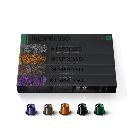 Nespresso Original, Variety Pack, 50-Count Espresso Coffee Pods