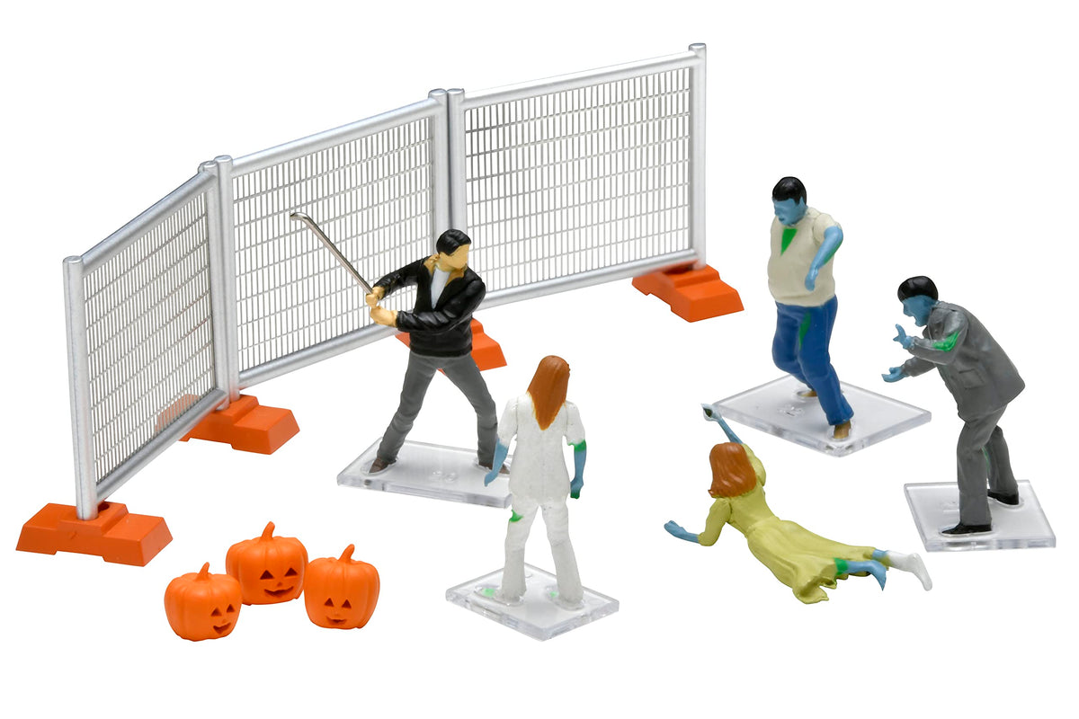 Geocore 64 1/64# Car Snap 20a Halloween ABS Resin PVC Doll & Accessory Set (Painted and Partially Assembled)