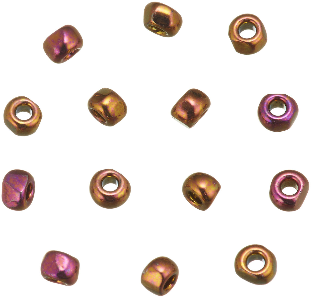 TOHO CR-514 Three Cut Beads, Thread Threading Beads, Outer Diameter Approx. 0.09 inches (2.2 mm), 3.3 ft (1 m)
