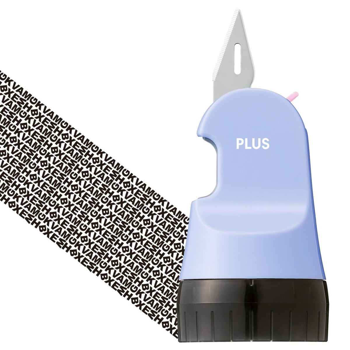 Plus Identity Protection Stamp Roller Keshipon Box Opener Pale Blue 40-978 IS-580CM