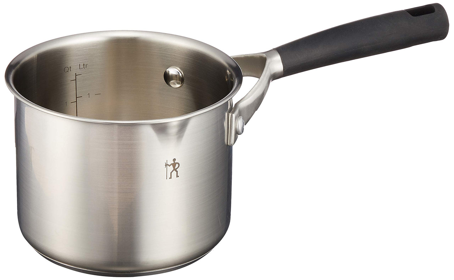 Zwilling J.A. Henckels Japan 40580-140 Polished HI Style Basic Milk Pot 5.5 inches (14 cm), 1.5 L), Stainless Steel, One-Handed Pot, Induction Compatible, Silver