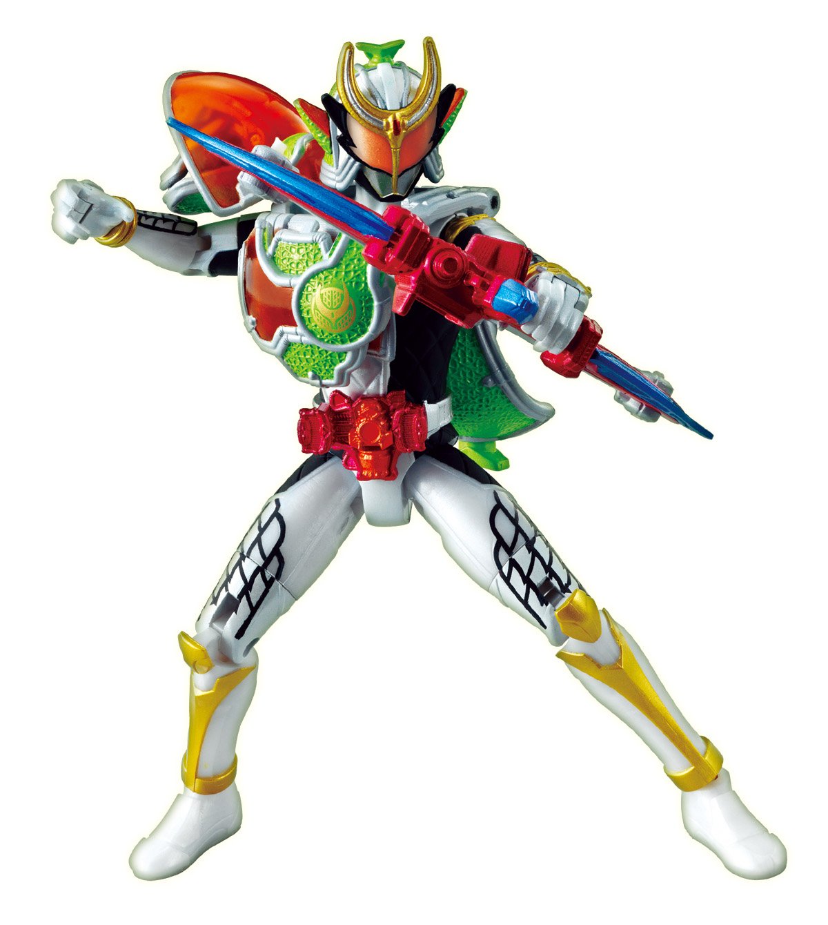 Bandai Kamen Rider Gaim AC08 Kamen Rider Zangetsu Shin Melon Energy Arms by Bandai
