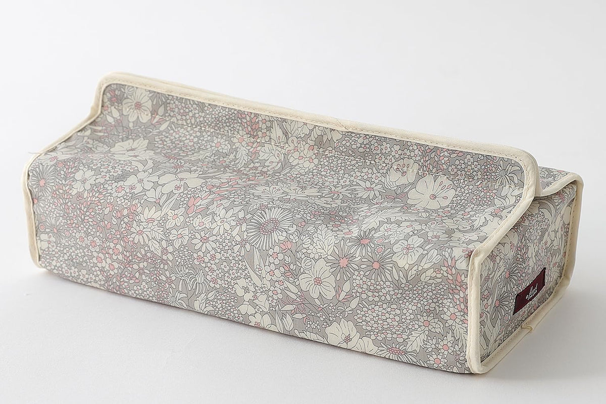 DDintex Floret London Tissue Cover, Patrick Gordon, Gray [Liberty Printed]