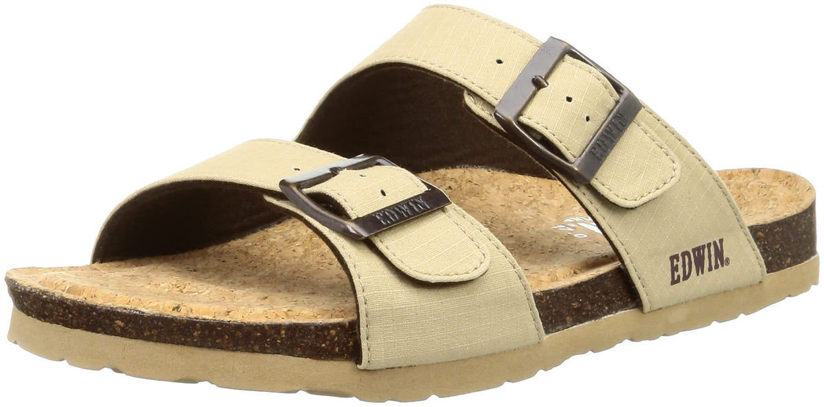 Edwin EW9301 Men's Sandals, beige, (203), 27.0 cm