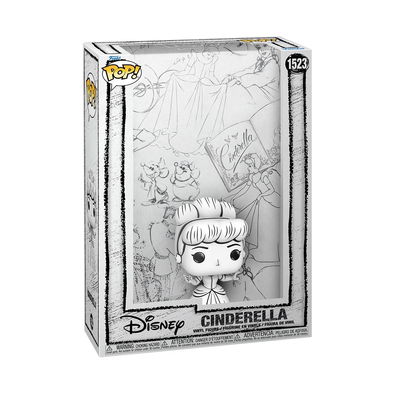 Funko POP! Cover: Disney Cinderella (Sketched)