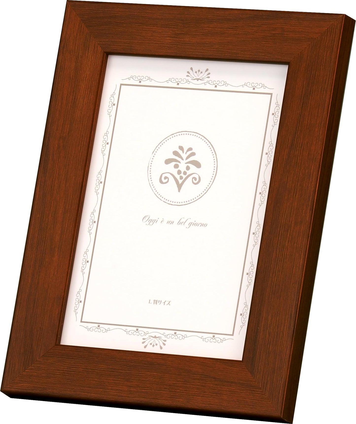 万丈 VANJOH KP-L-BR Fhoto Frame KP Frame L Size Vertical Horizontal Wall Hanging Brown