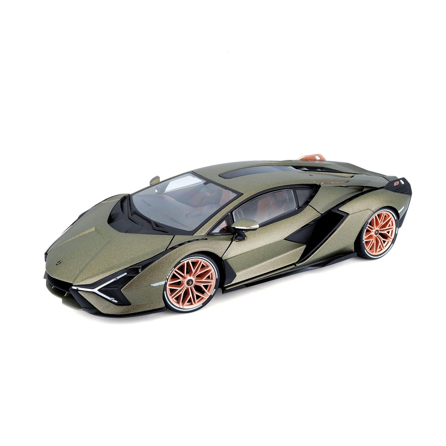 Lamborghini Bburago,Plastic ,1:18 Sián FKP37 - Green