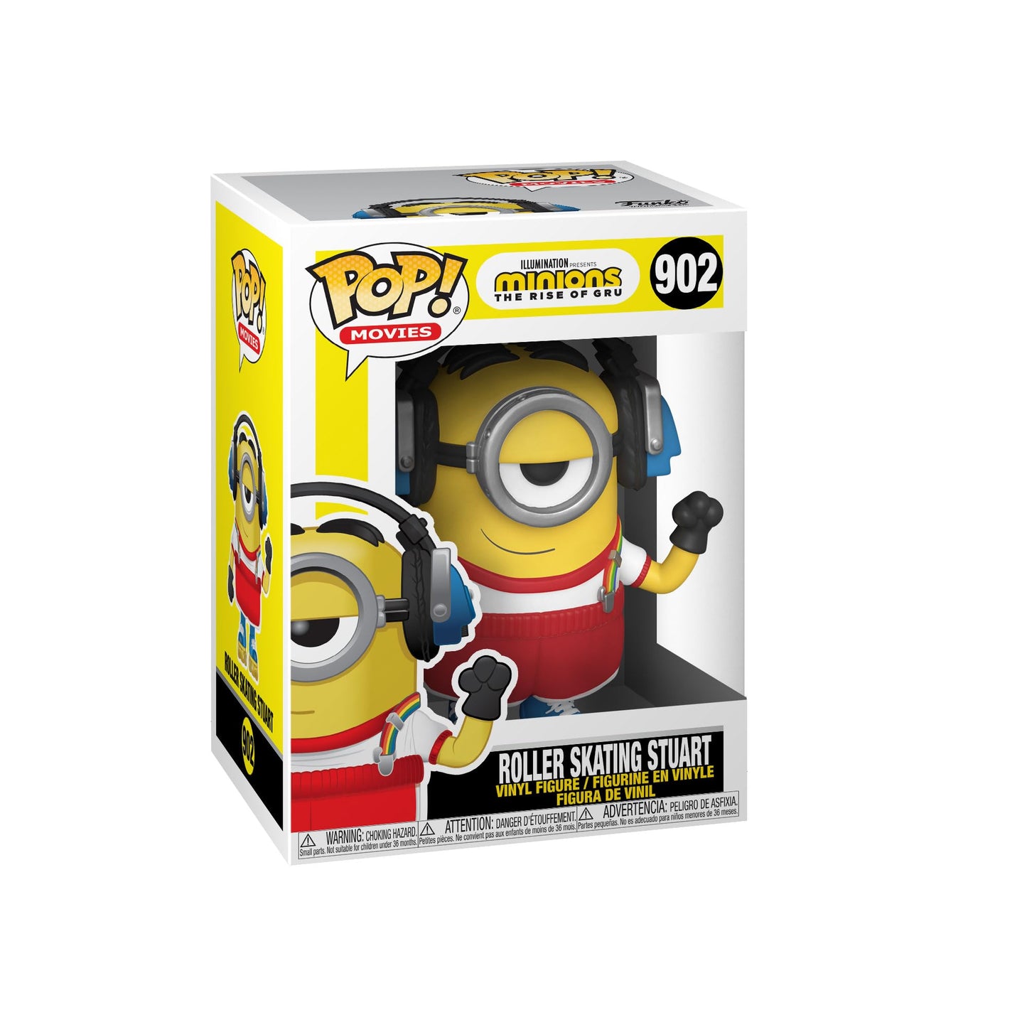Funko POP! Movies: Despicable Me: Minions 2 - Stuart Roller Skating