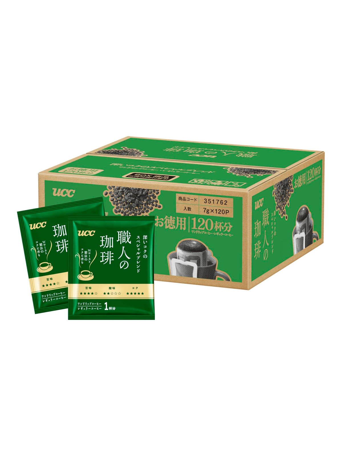 UCC Craftsman Special Blend Coffee Drip, Deep Richness, 120P