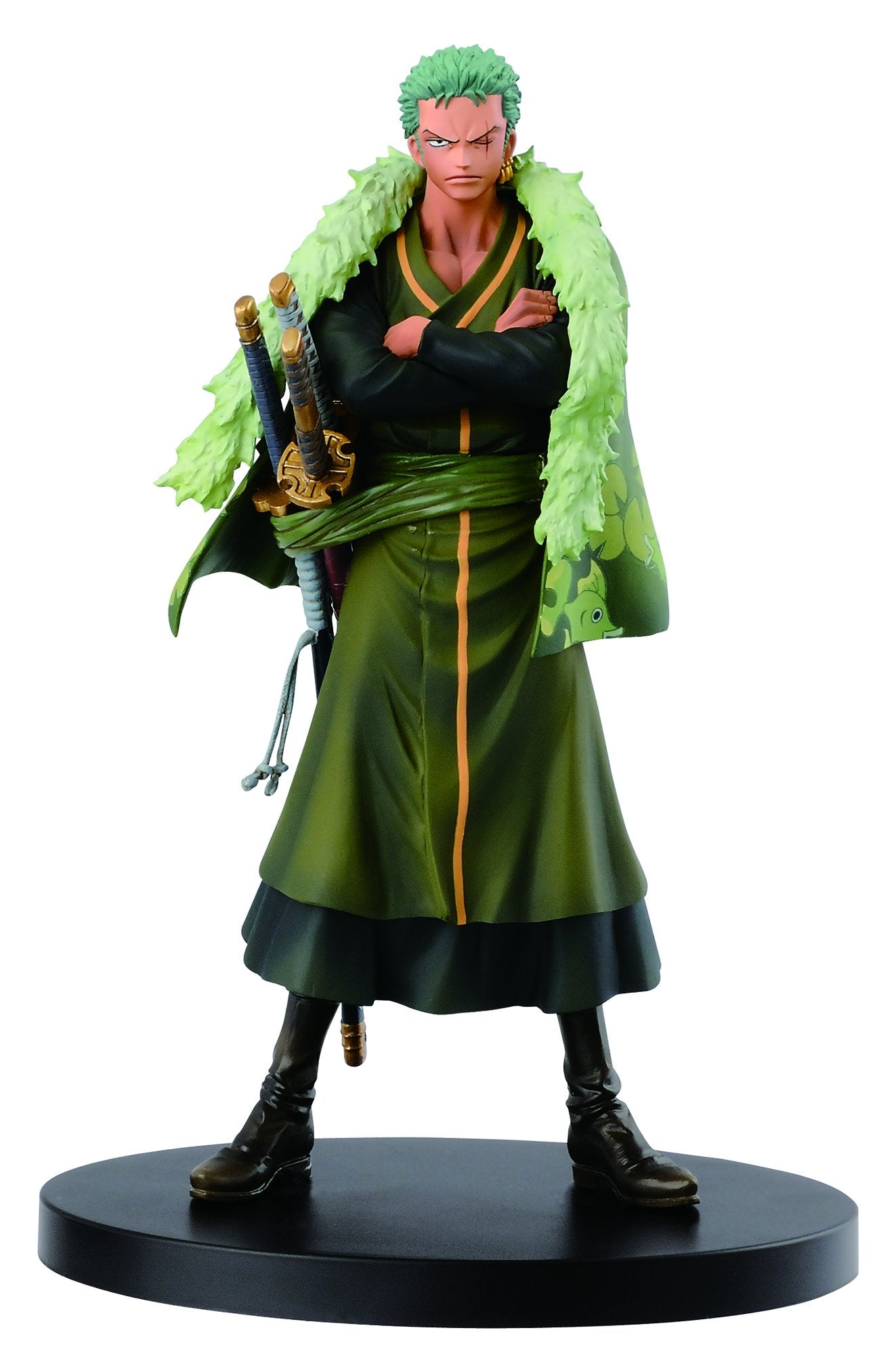 Banpresto One Piece 6.7-Inch 15th Anniversary Edition Zoro DXF Sculpture, The Grandline Men Volume 5