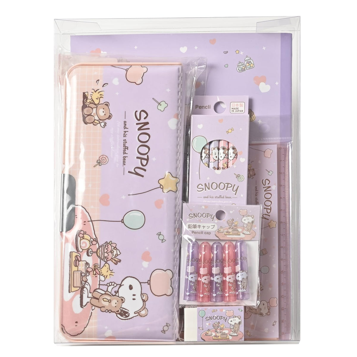 クツワ(Kutsuwa) Snoopy Gift Set Stationery Assortment S192SQ