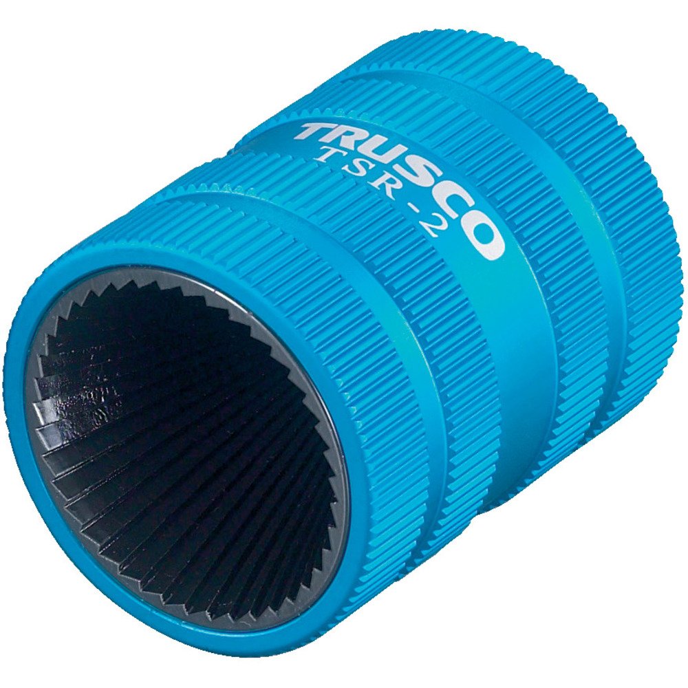 TRUSCO TSR-2 Pipe Reamer for Stainless Steel Hole Diameter Φ0.3-13.8 inches (8-35 mm)