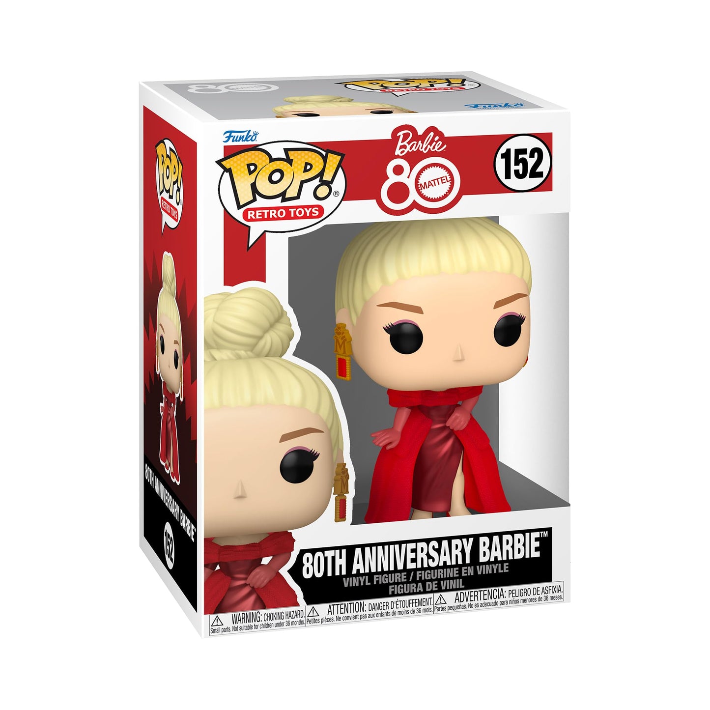 Funko POP! Vinyl: Retro Toy - Mattel 80th Anniversary Barbie