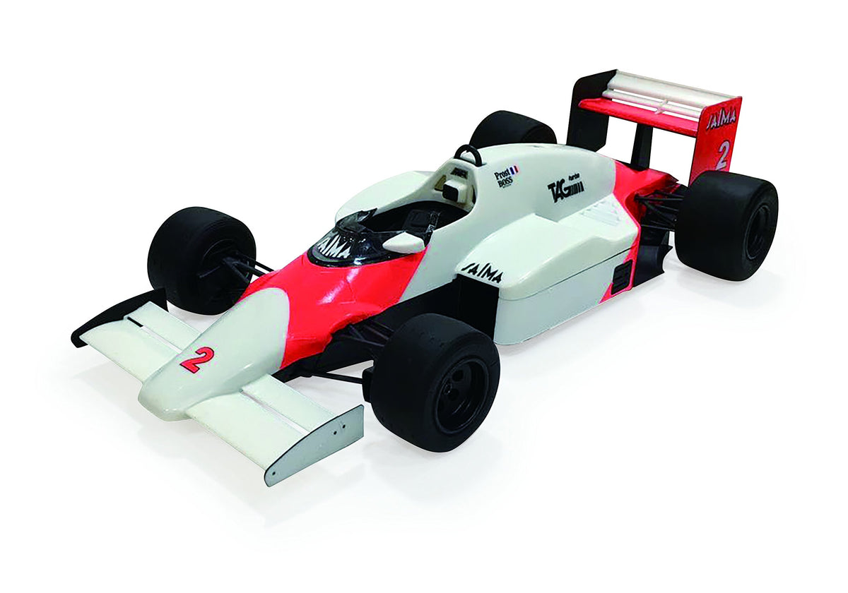 Aoshima Bunka Kyozai BEEMAX No.09 1 / 20 McLaren MP4/2 B ' 85 Monaco Grand Prix Model Kits