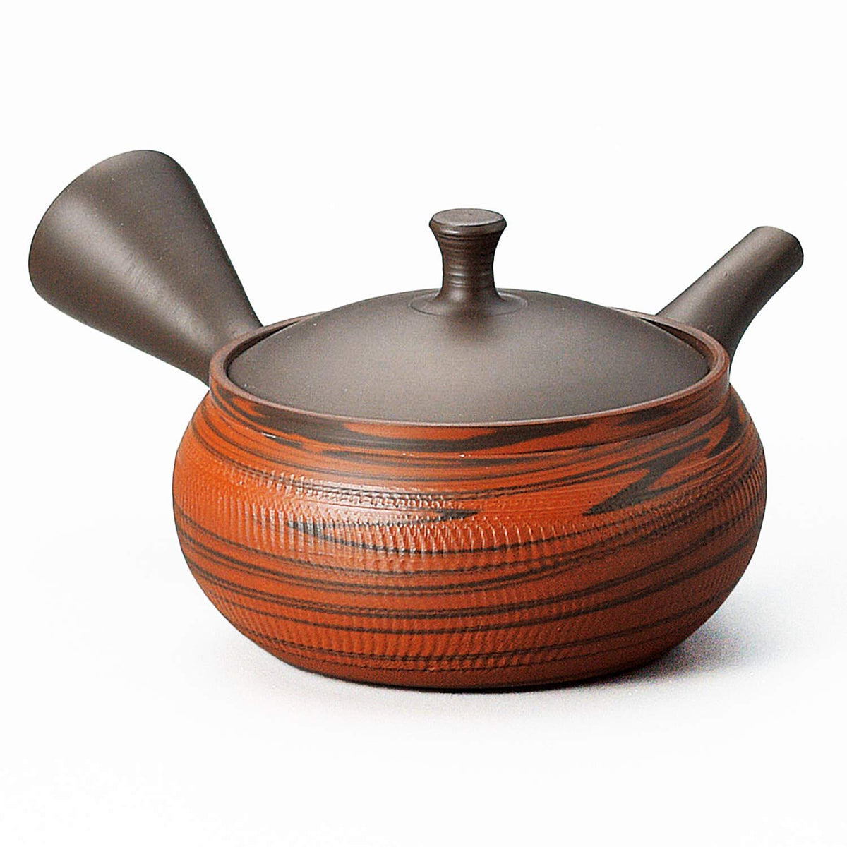 Yamakiikai Teapot, Red, Capacity: 6.8 fl oz (200 cc)