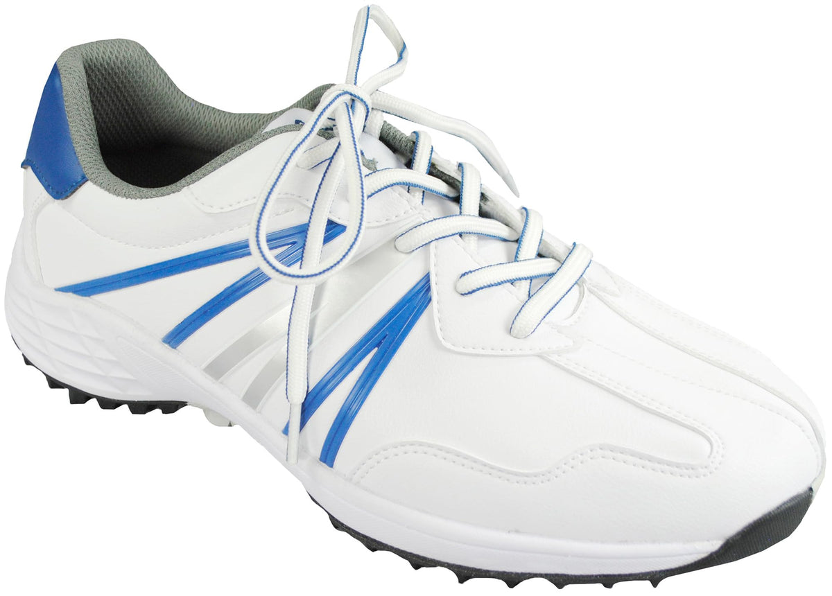 Spalding SPSH-3767 Men's Spikeless Golf Shoes White