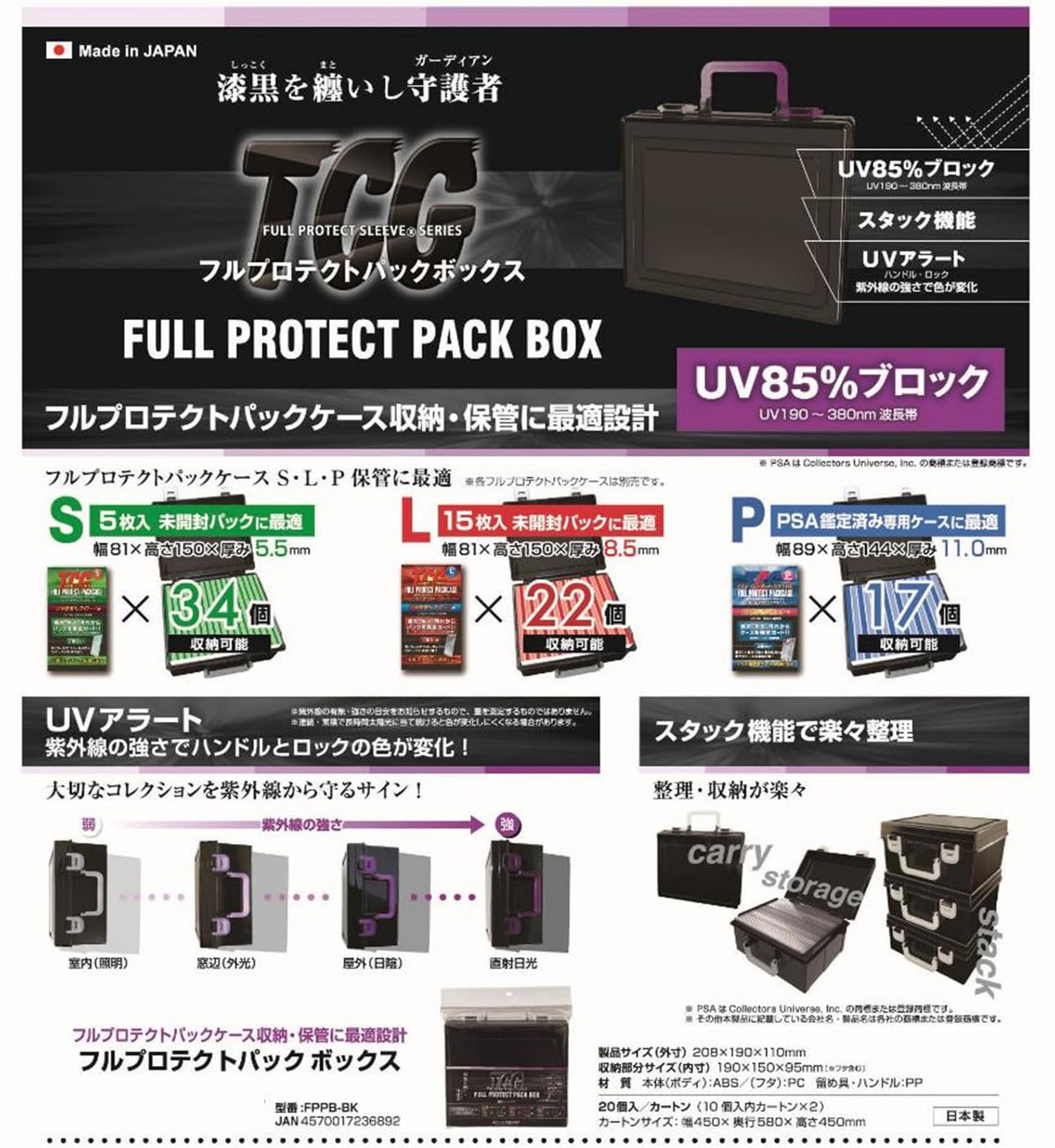 FPPB BK Full Protect Pack Box