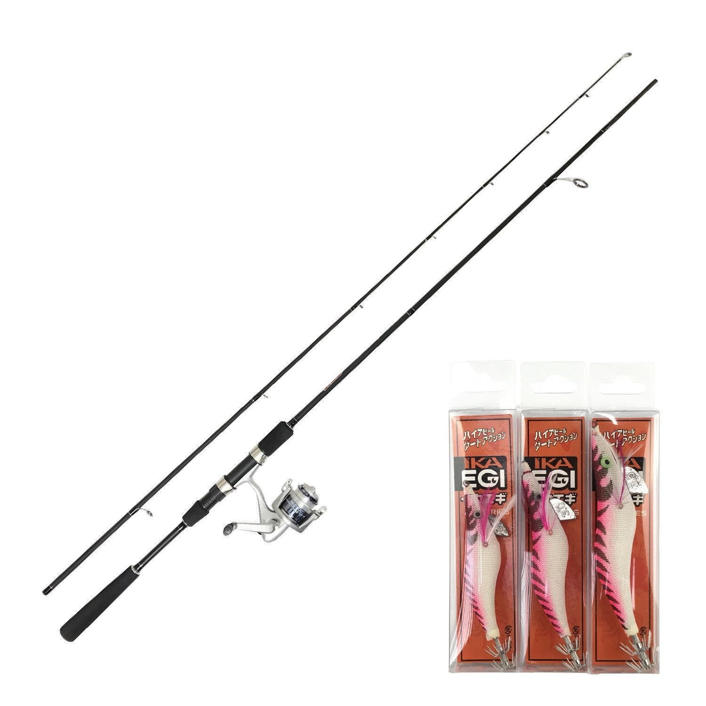RISEWAY Rod, Fishing Runger, Eging Set, 8.0 ft