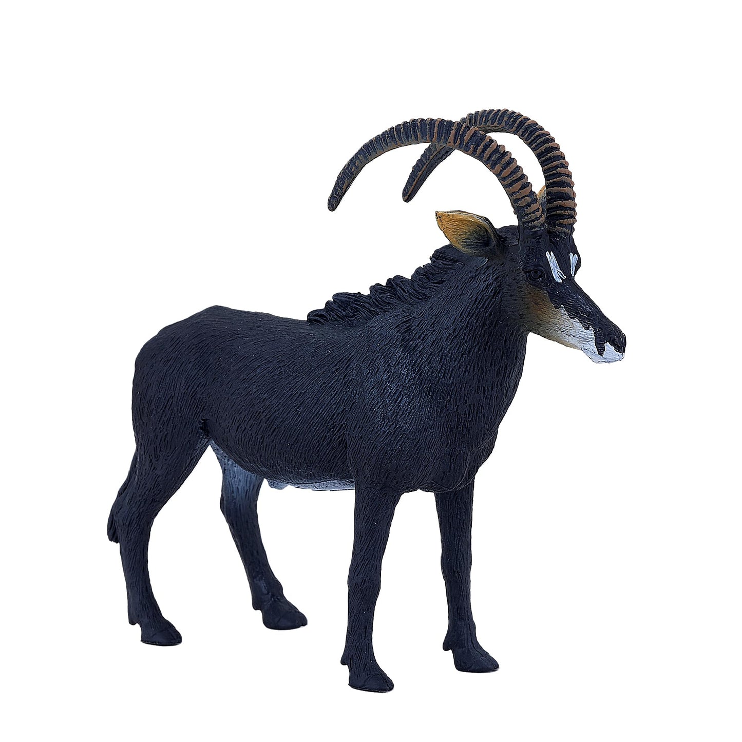 MOJO Giant Sable Antelope Realistic International Wildlife Toy Replica Hand Painted Figurine