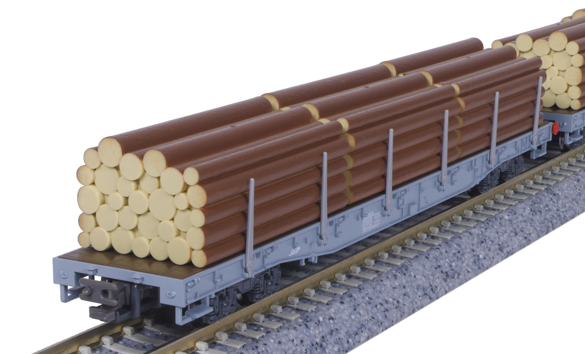 KATO 10-1891 N Gauge Rhaetian Railroad Long Car R-w Log Loading Set of 4 Cars 10-1891