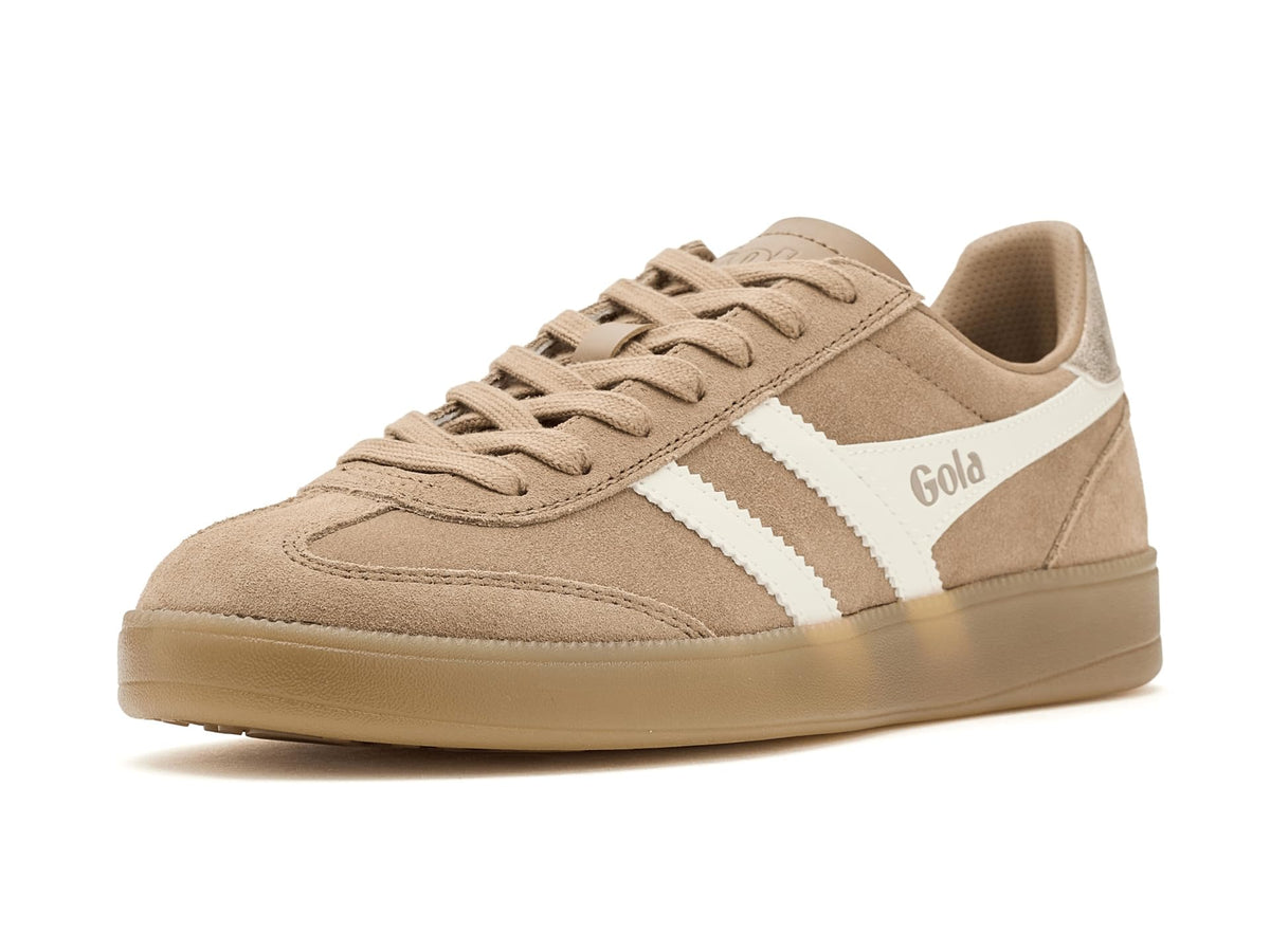 Gola, Women's, Viper, Light Caramel/Off White/Gold, 8.5, Medium
