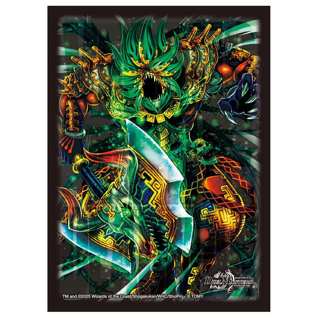 Takara Tomy Duel Masters DX Card Sleeve Twin Dragon Lord Versus The Deadman