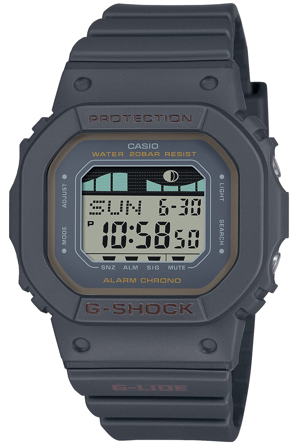 Casio GLX-S5600-1JF [G-Shock Sportsline G-LIDE Compact and Thin Model] Women's Watch Japan Import April 2023 Model