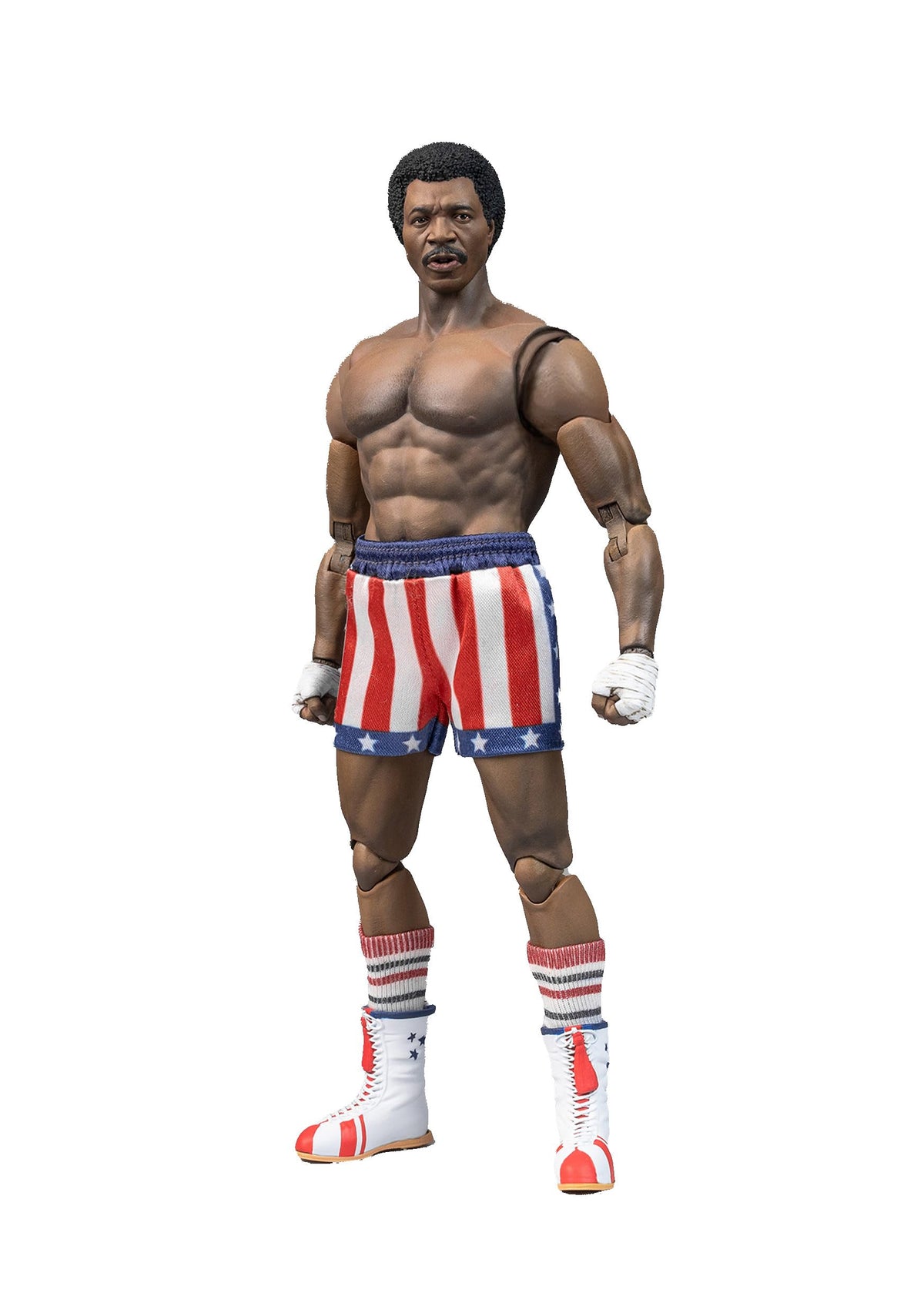 Exquisite Apollo Creed Action Figure, 1/12 Scale, 6 Inch by HIYA