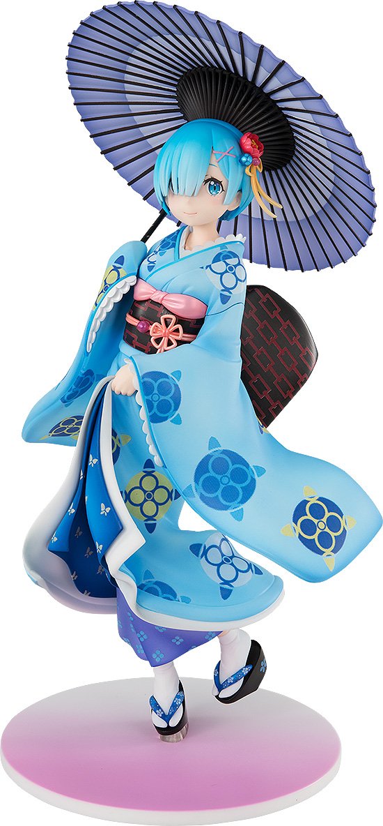 Kadokawa Re: Zero - Starting Life in Another World: Rem (Ukiyo-E Version) 1: 8 Scale PVC Figure