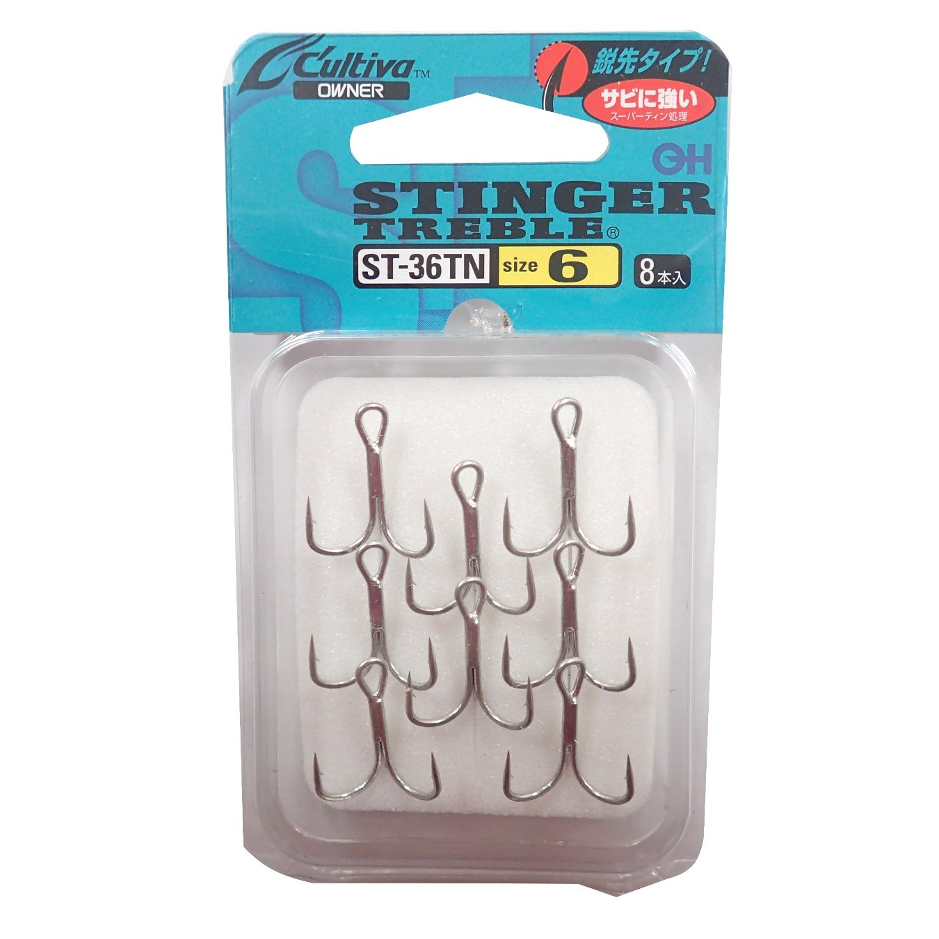 Owner ST-36TN Triple Hook Stinger Triple No. 6 13995