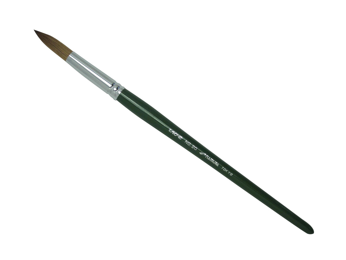 Namurataiseidou Watercolor Brush, Pikaso, No. 20, Round