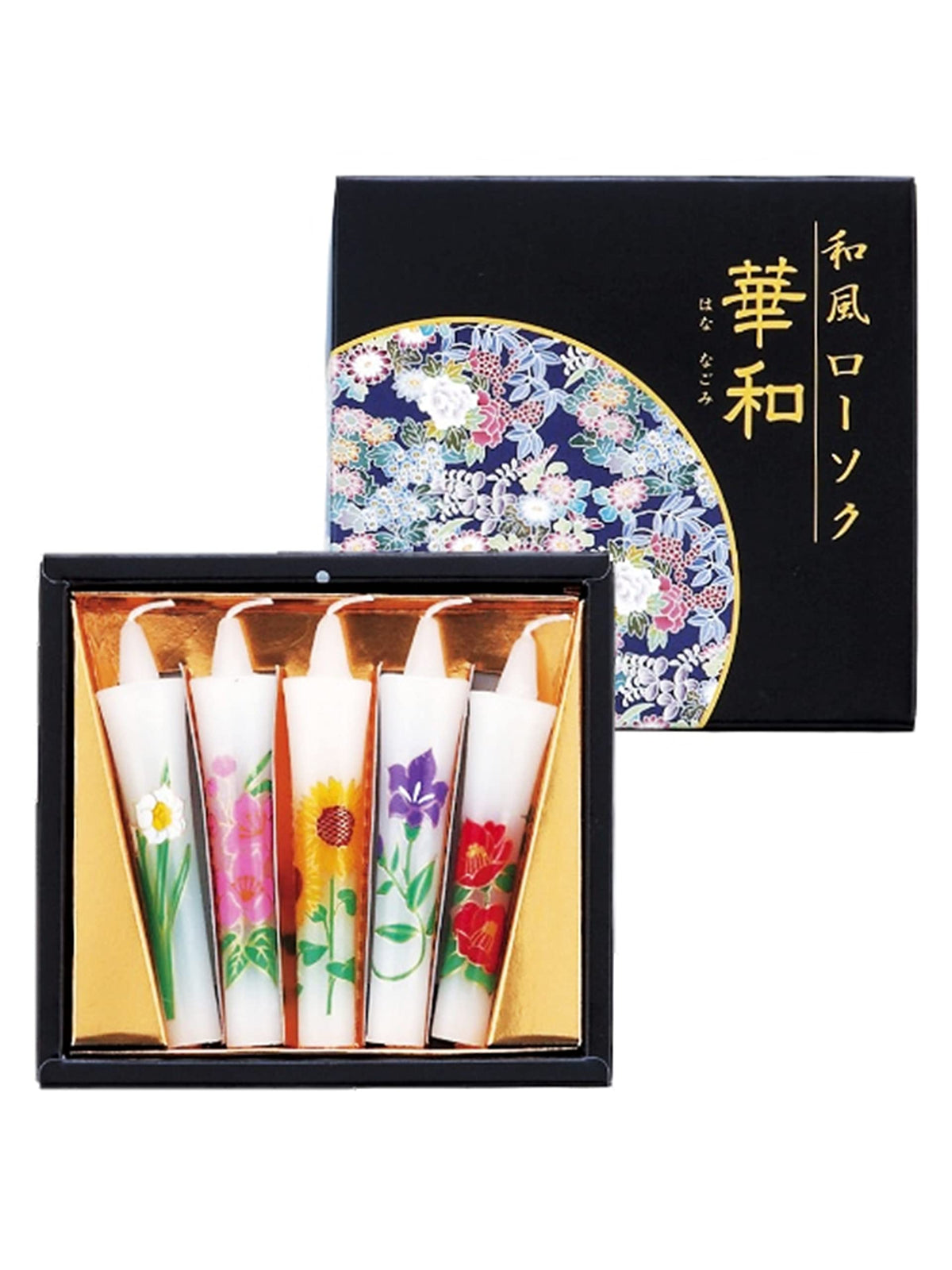 Hananagomi Japanese Candles 5 candles [Japan Import]
