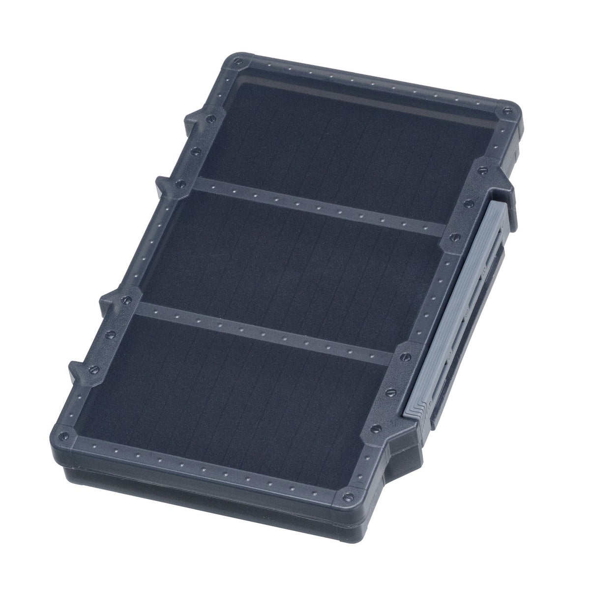 Daiichi #33248 MC Case #195S Slit Foam Box 195 x 114 x 20 mm Black (2482)