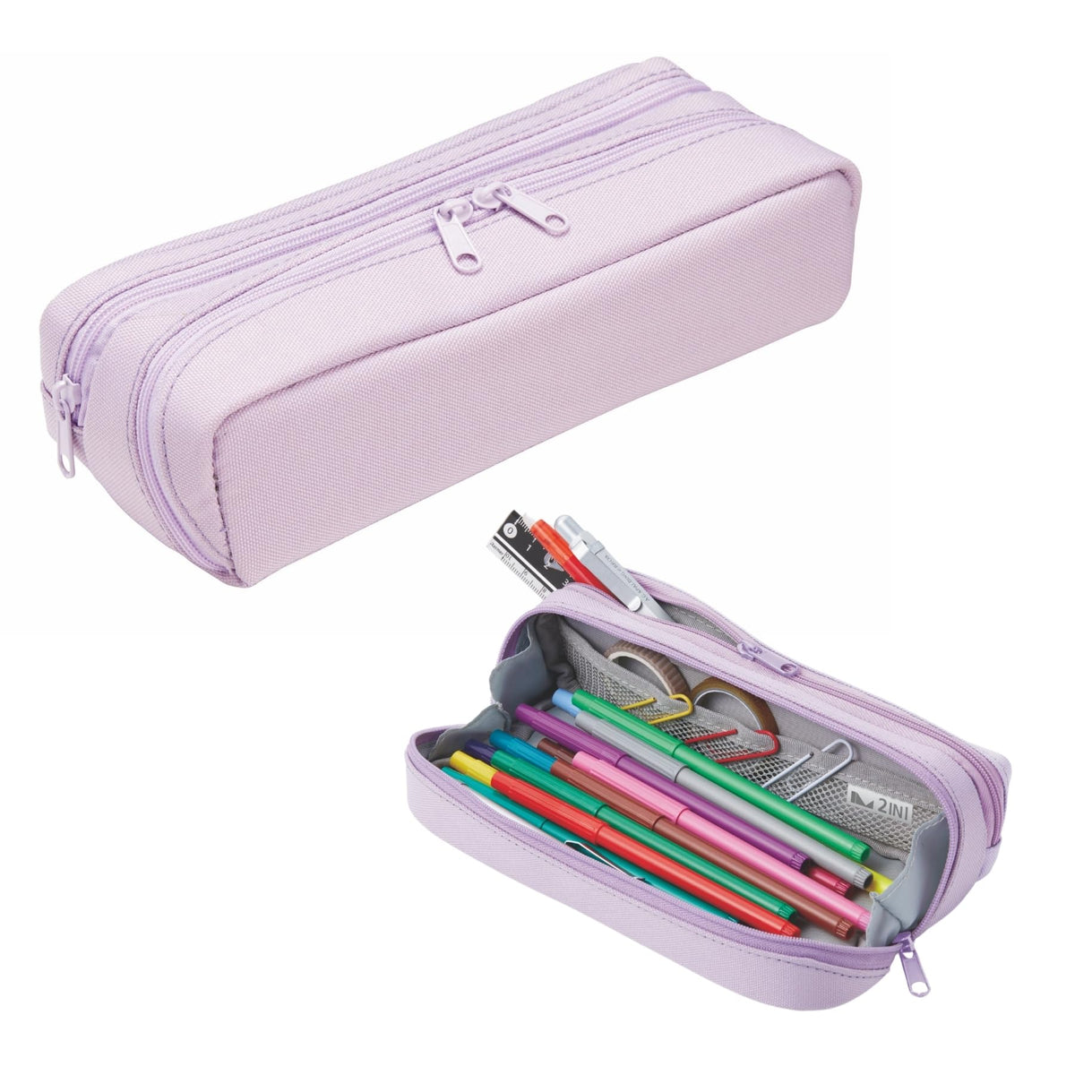 レイメイ藤井 Raymay Fujii FY1088V Pencil Case, Twinny Pen Case, Violet