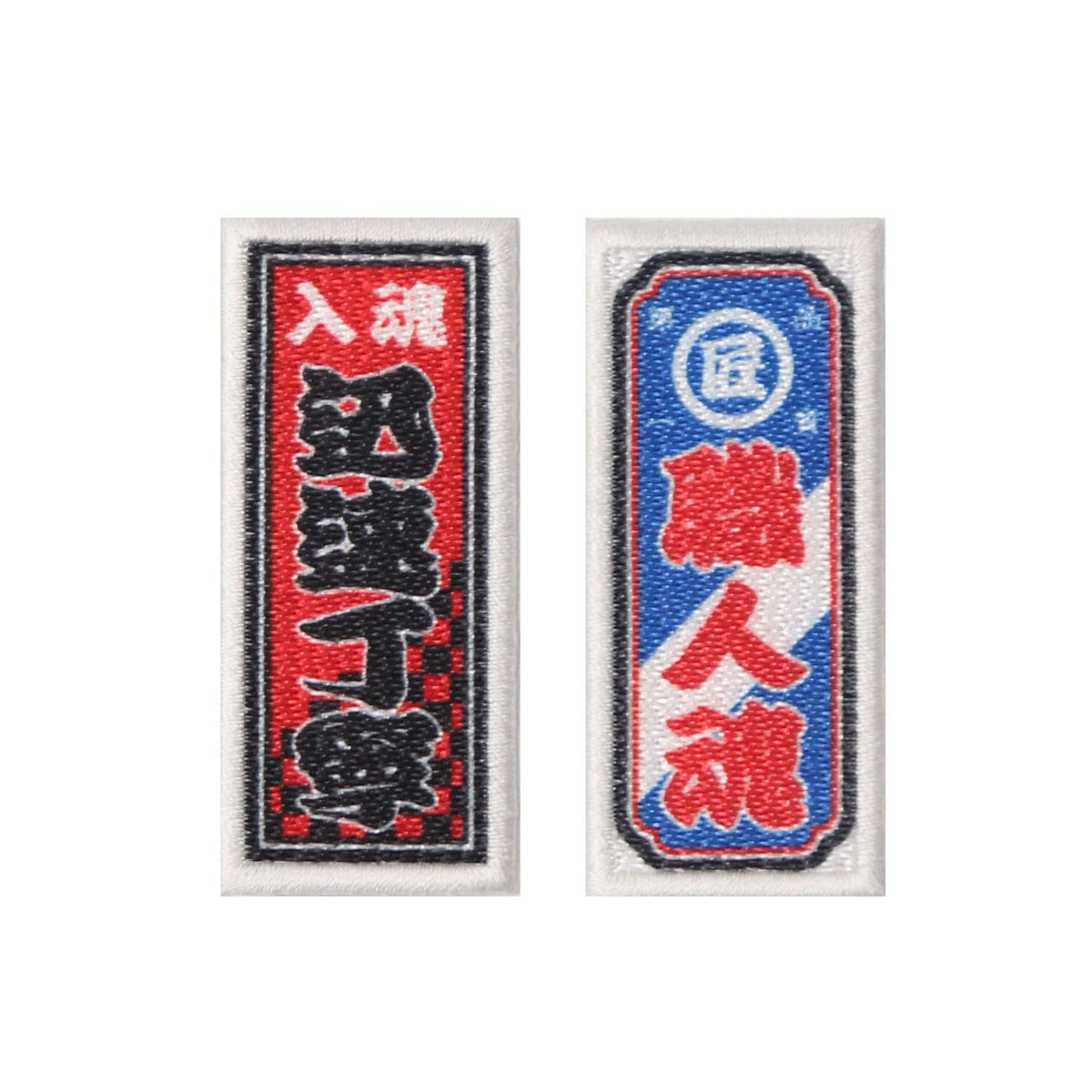 Toyo Case SS-TL-JP-07 Embroidered Stickers, Artisan Patch, Japanese Pattern 07, Size: Approx. W 0.1, D 0.1, H 3.0 inches (0.3 cm), H 3.0 inches (7.5 cm)