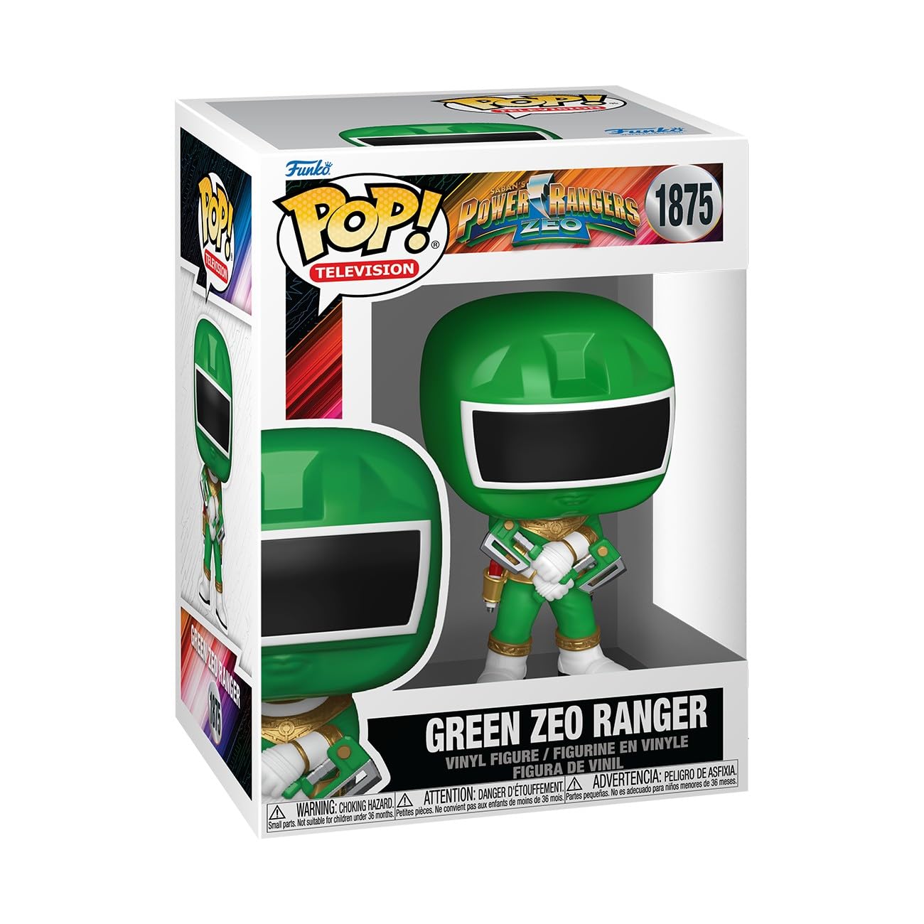 Funko Pop! TV: Power Rangers Zeo - Green Zeo Ranger - Collectable Vinyl Figure - Gift Idea - Official Merchandise - Toys for Kids & Adults - TV Fans - Model Figure for Collectors